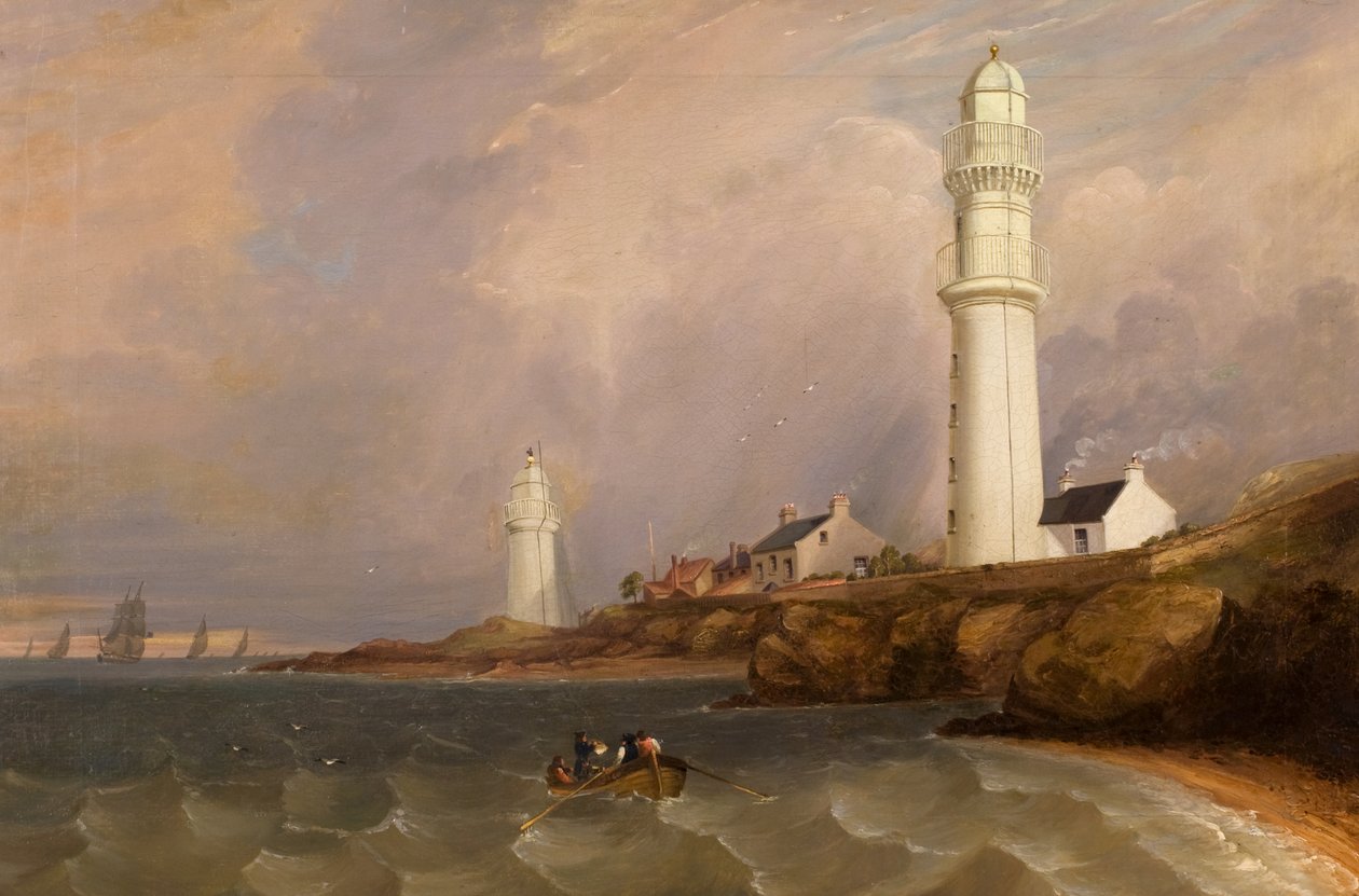 Fari - West Lights, Tayport, c.1840 da George McGillivray