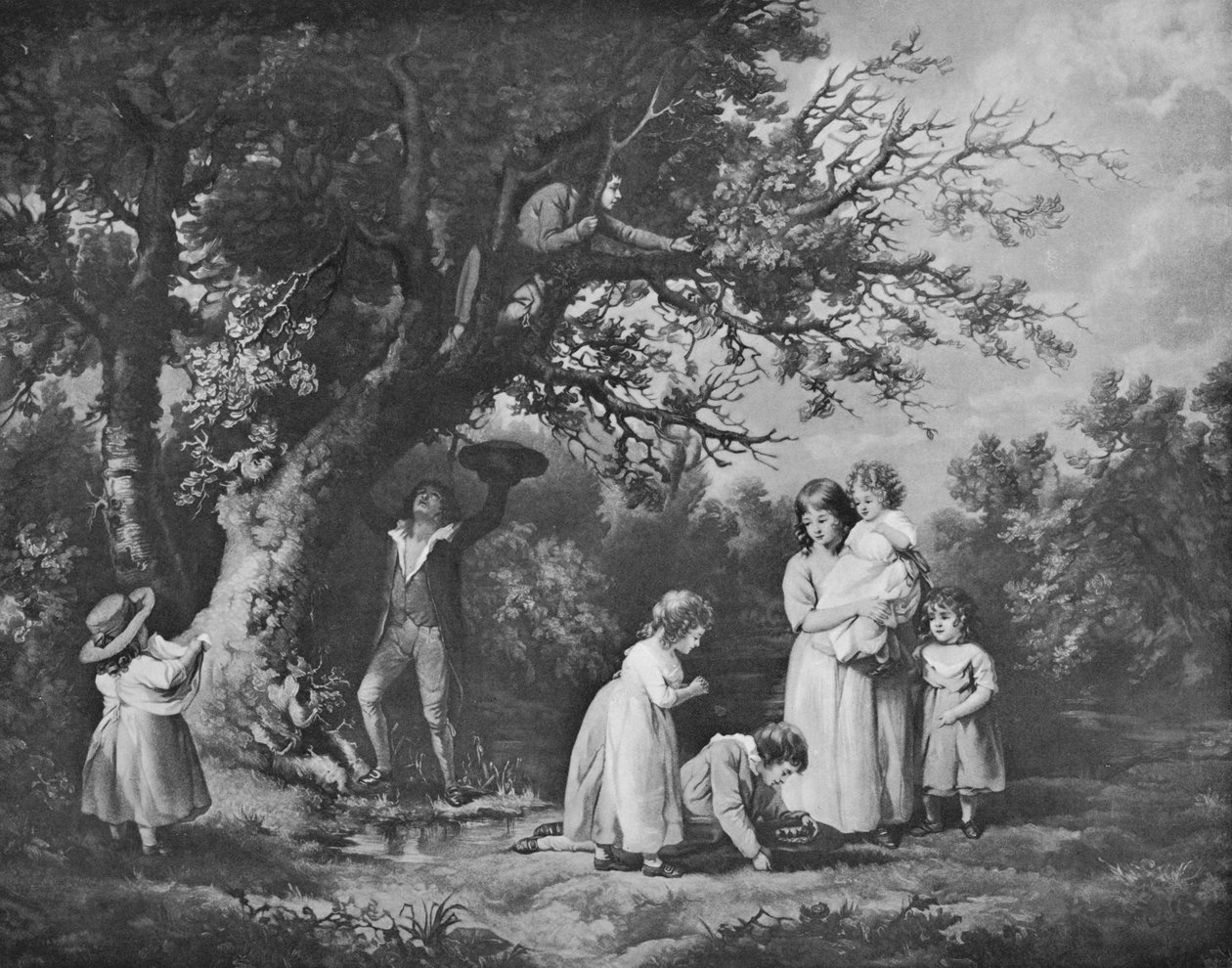Bambini che fanno il nido, 1789 da George Morland