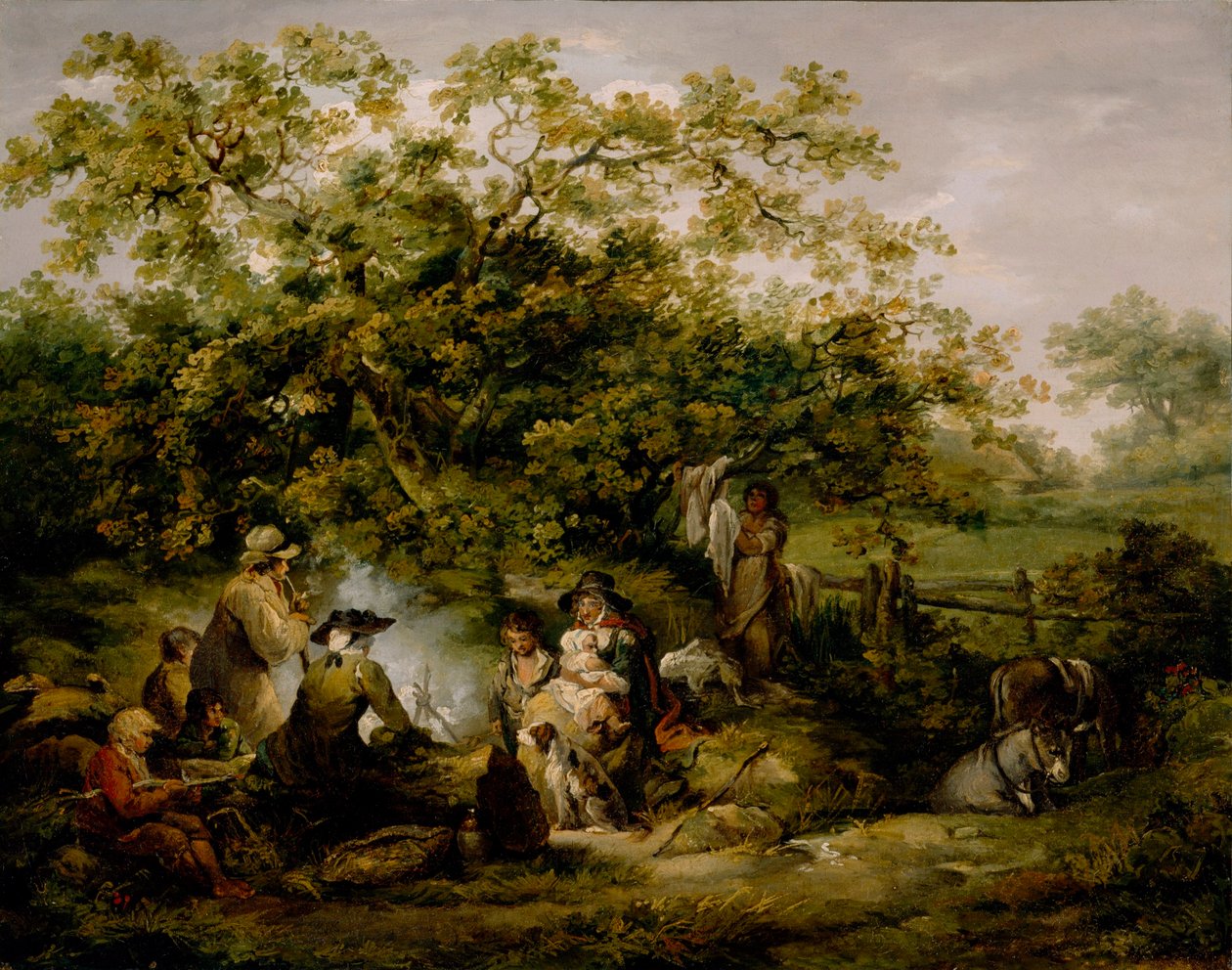 Accampamento di zingari da George Morland