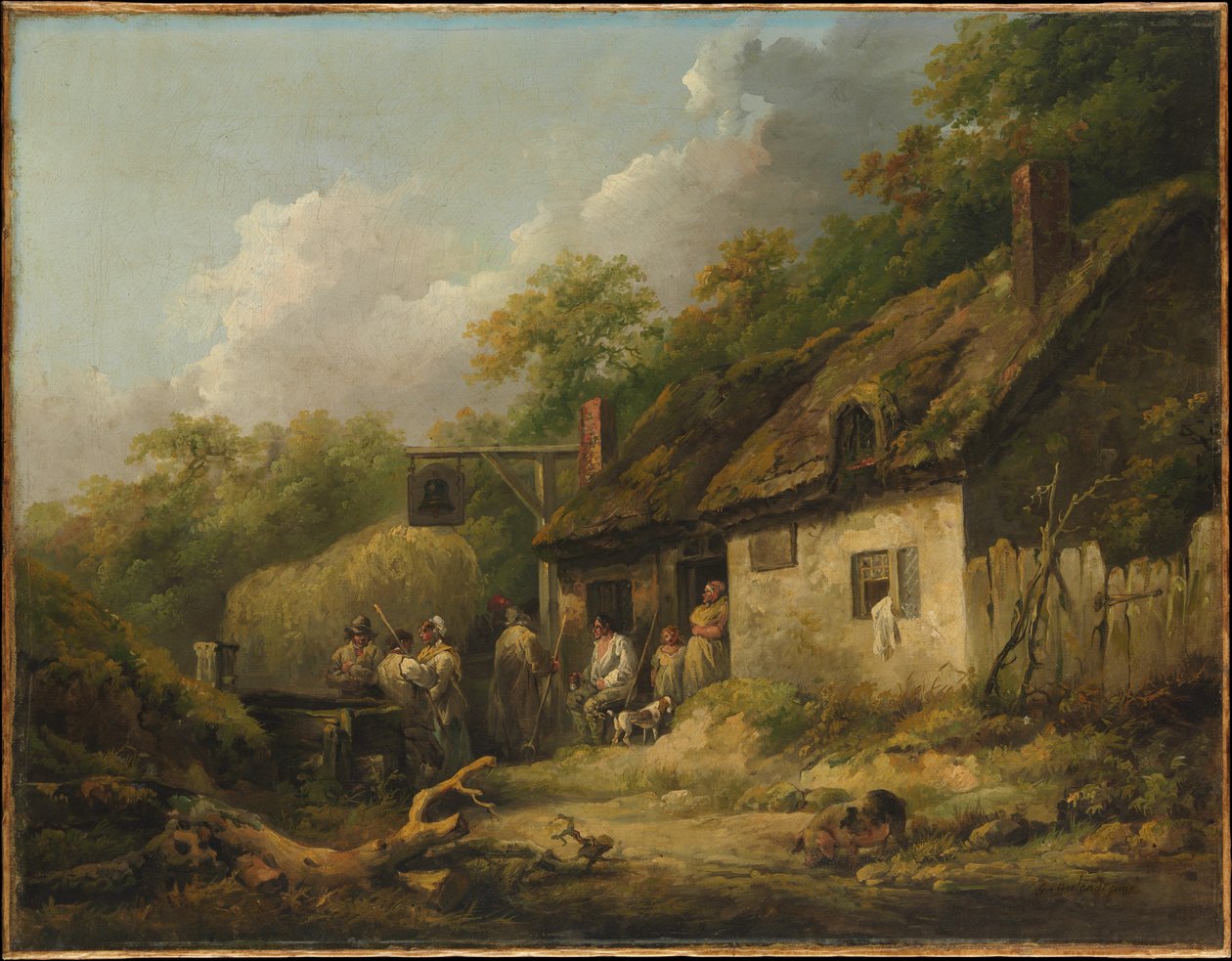 The Bell Inn da George Morland