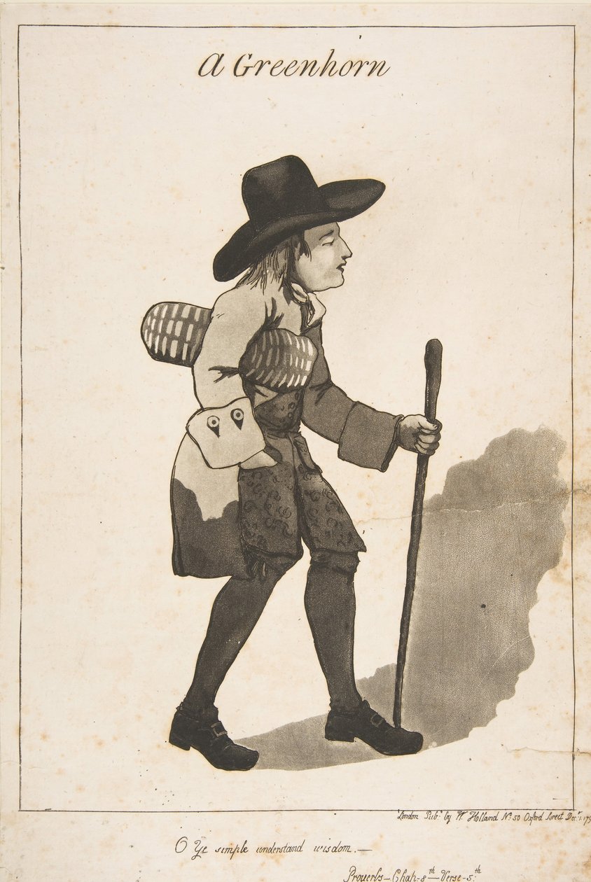 Un novellino, 1 dicembre 1790 da George Moutard Woodward