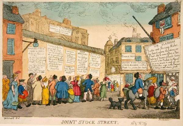 Joint Stock Street da George Moutard Woodward