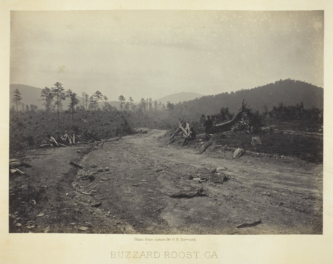 Buzzard Roost, GA da George N. Barnard