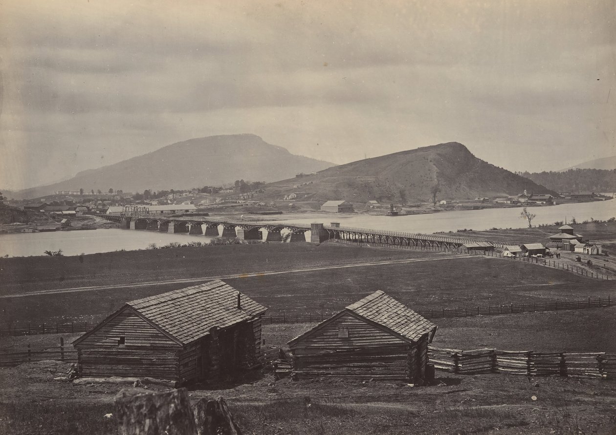 Chattanooga dal nord da George N. Barnard