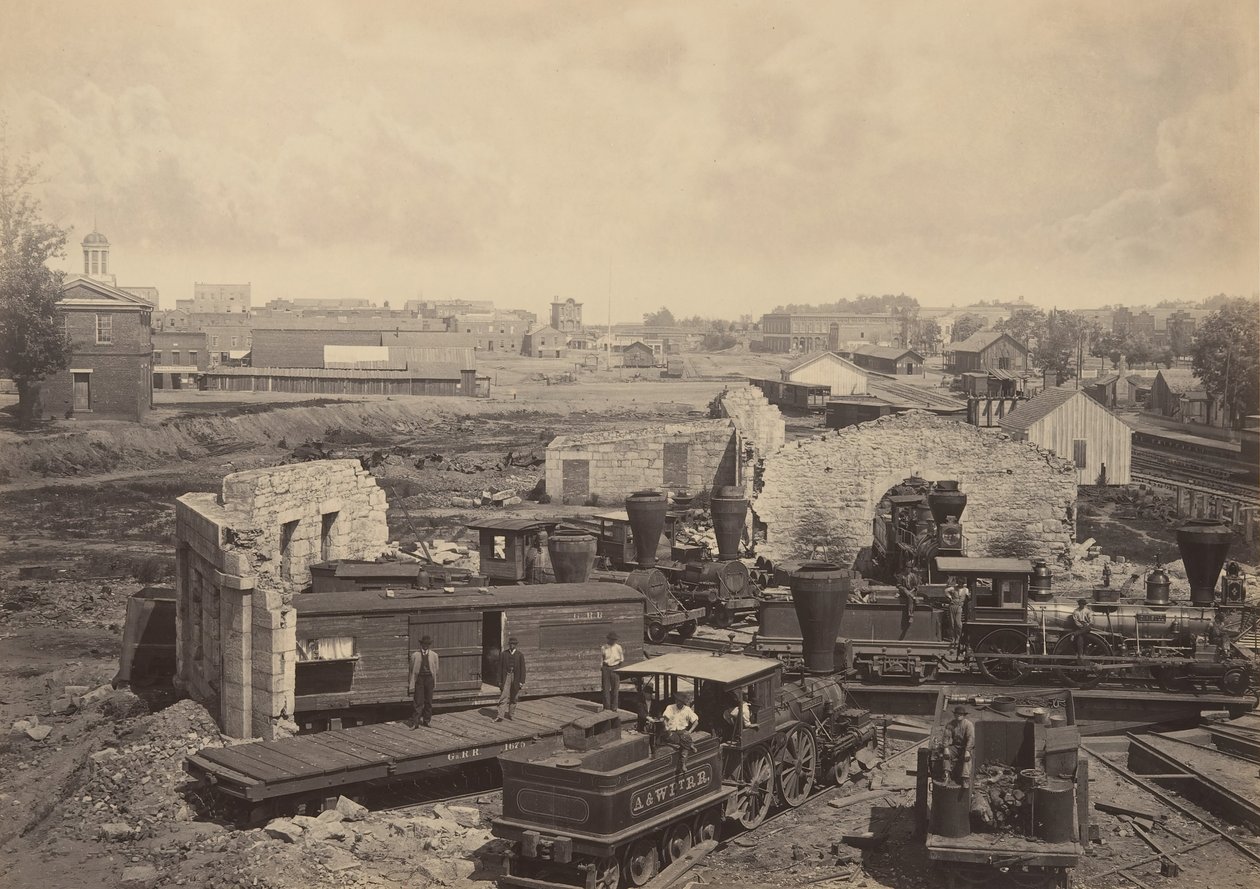 Città di Atlanta, Georgia No. 1, 1860s da George N. Barnard