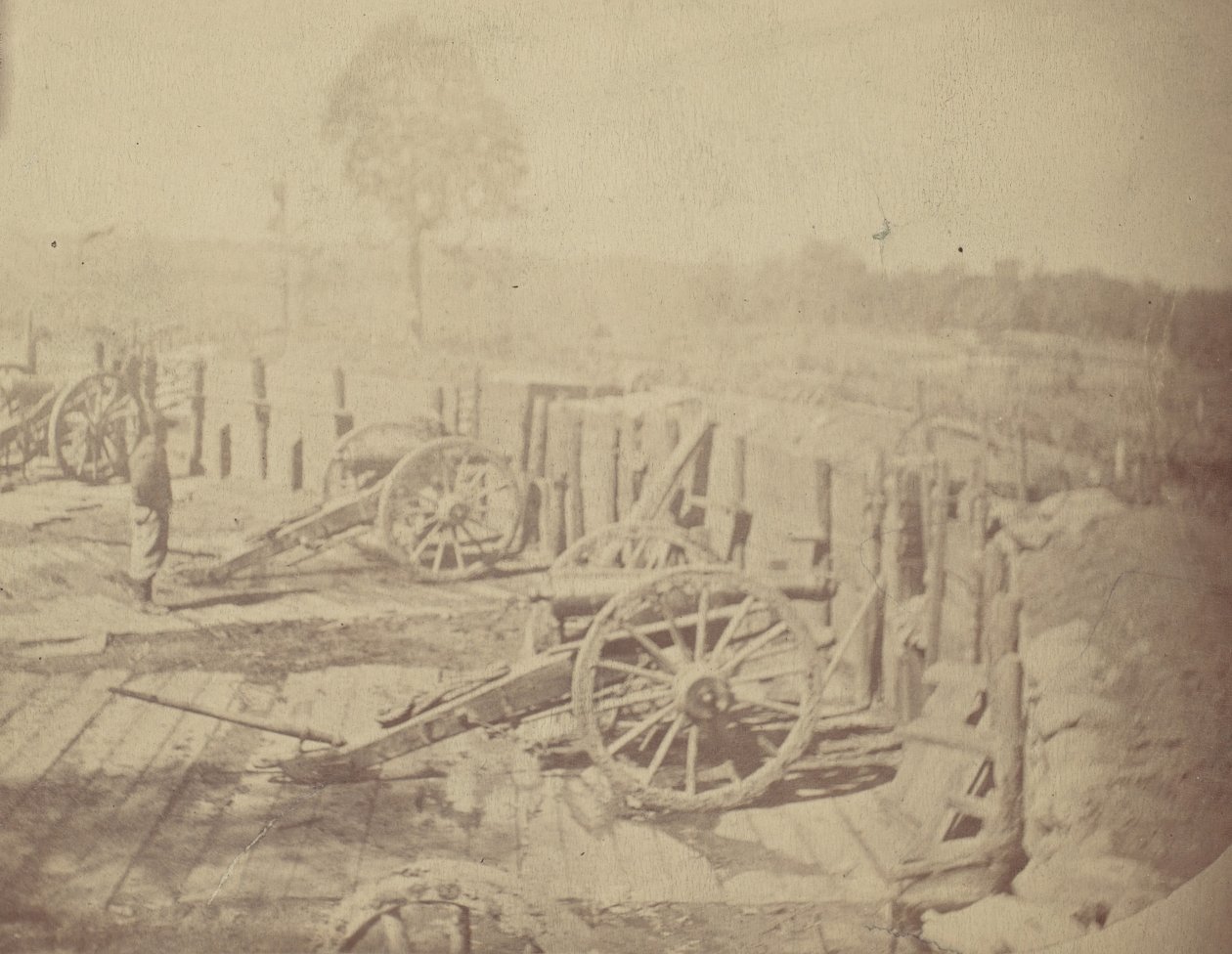 Opere ribelli davanti ad Atlanta, Georgia, No. 2 da George N. Barnard