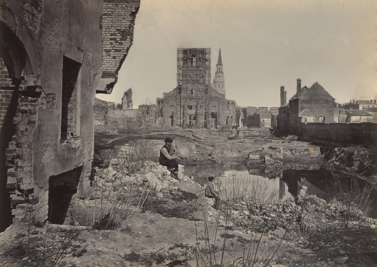 Rovine a Charleston, Carolina del Sud, 1860s da George N. Barnard