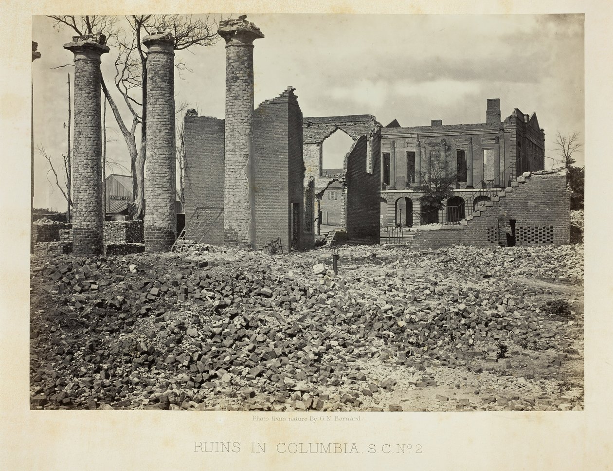 Rovine a Columbia, S.C., No. 2, 1865 da George N. Barnard