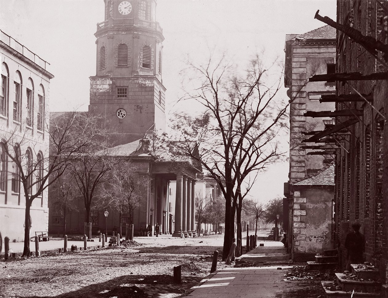 Chiesa di San Michele, Charleston, S.C. da George N. Barnard