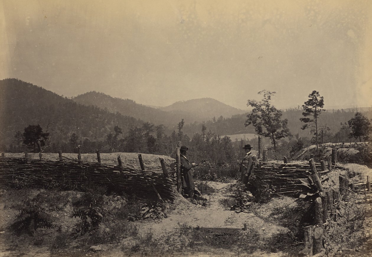Il passo di Allatoona, Georgia da George N. Barnard
