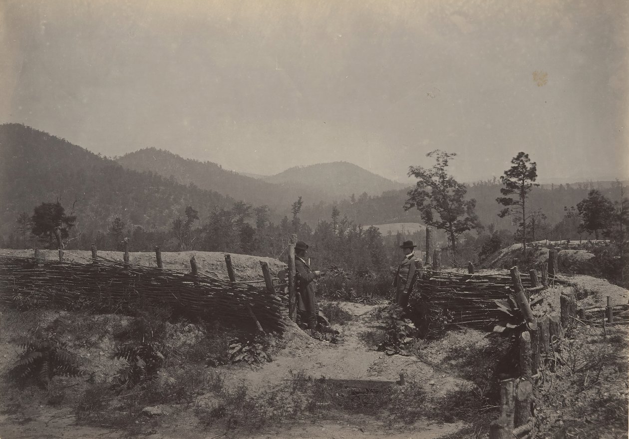 Il Passo di Allatoona, Georgia, 1860s da George N. Barnard
