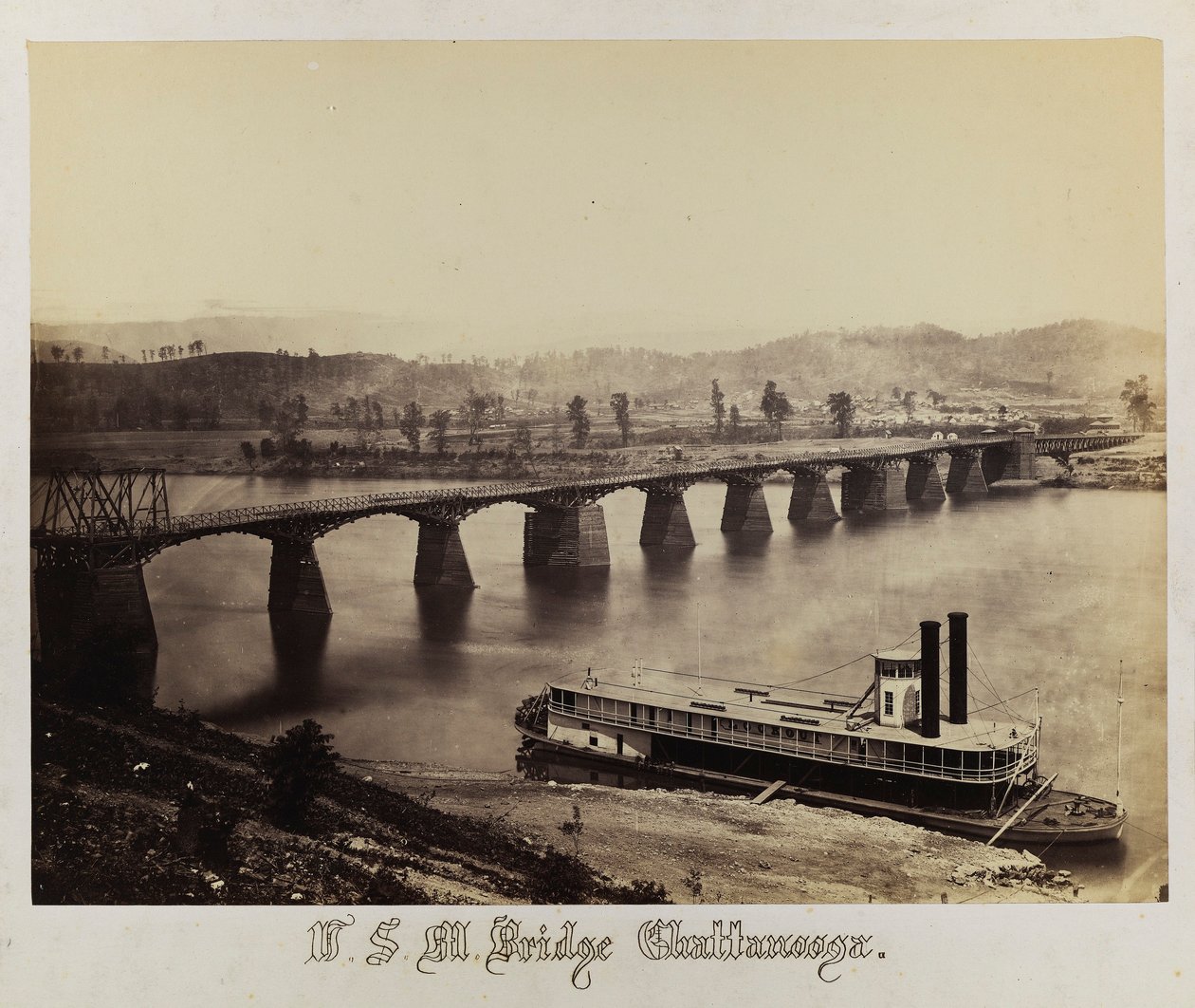 Ponte U.S.M., Chattanooga da George N. Barnard
