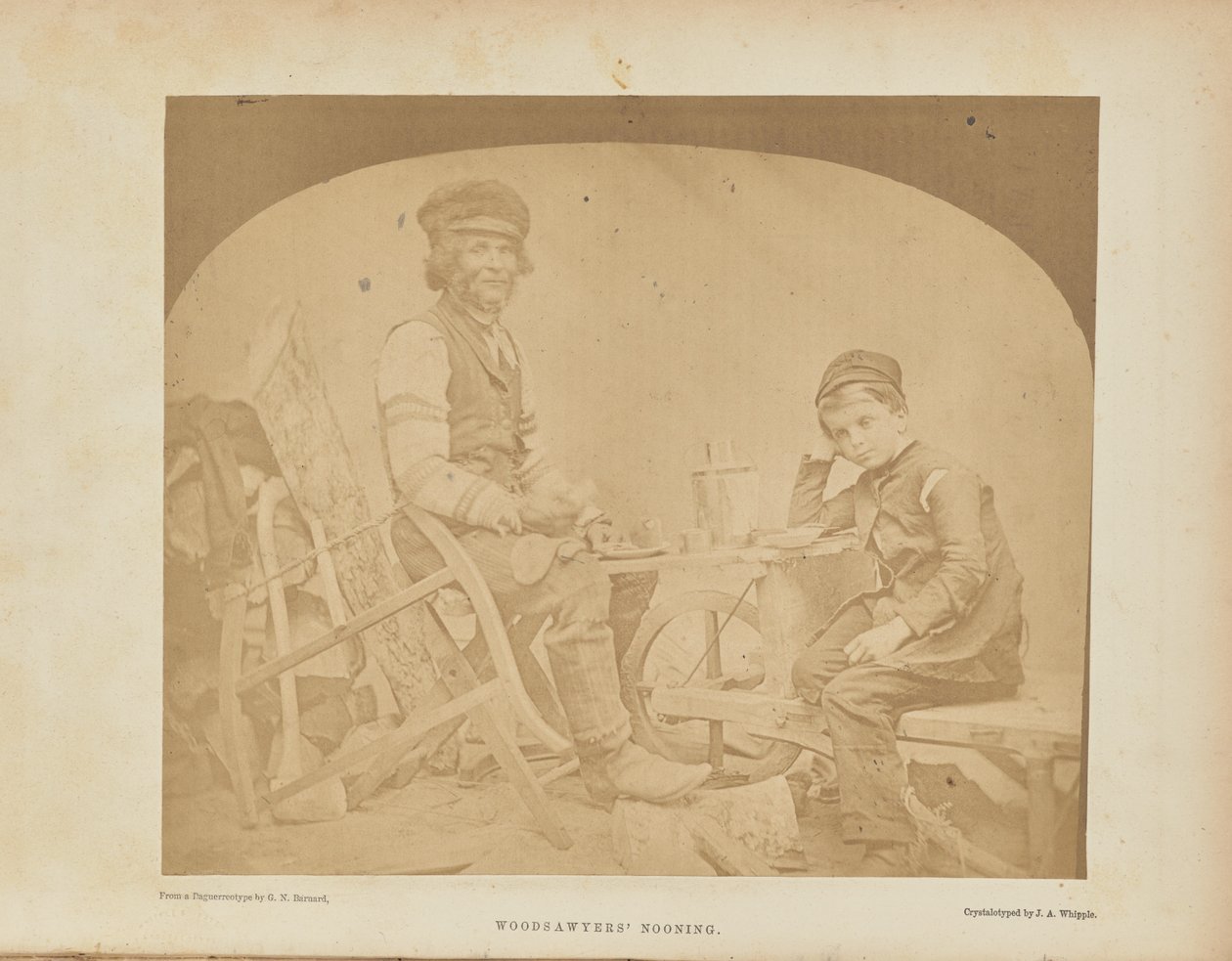 La liquidazione dei boscaioli da George N. Barnard