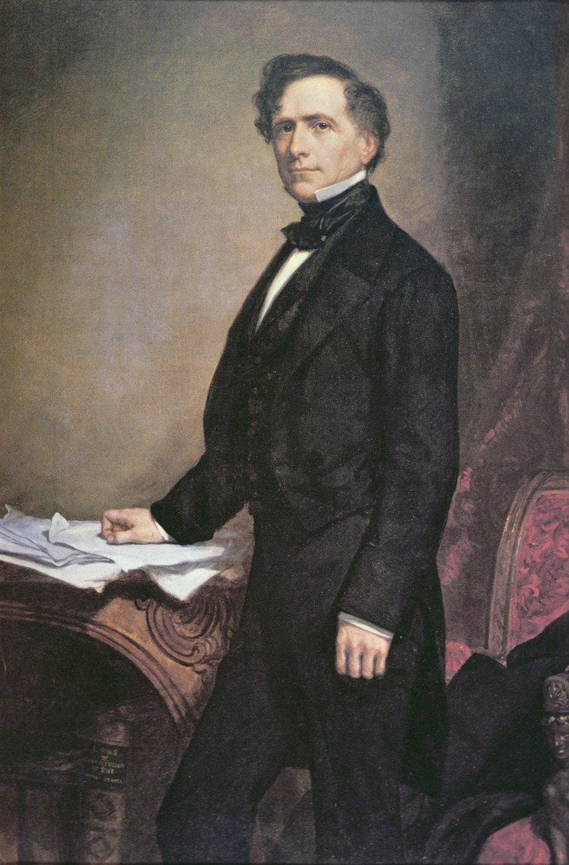 Franklin Pierce (1804-69) da George Peter Alexander (after) Healy