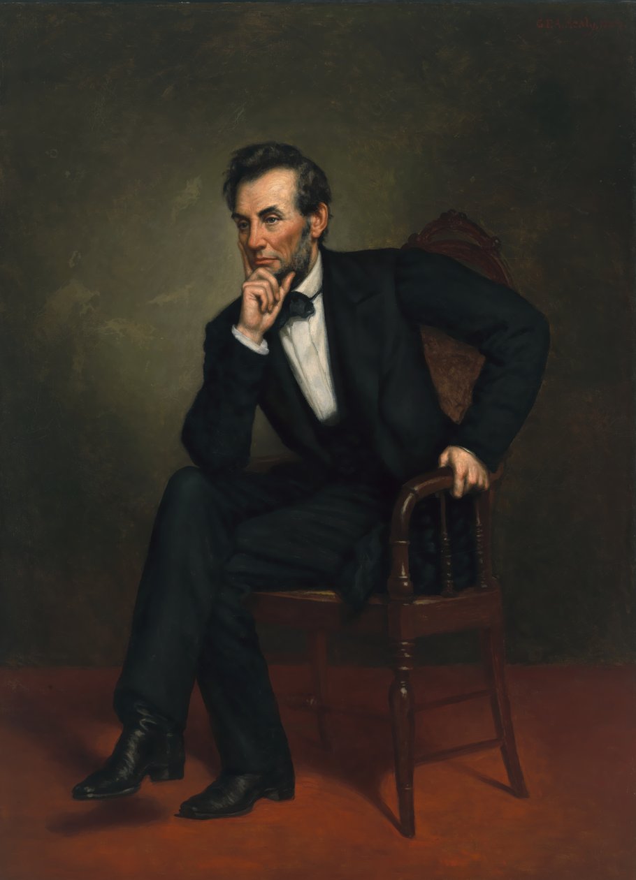 Abramo Lincoln (1809-1865) da George Peter Alexander Healy