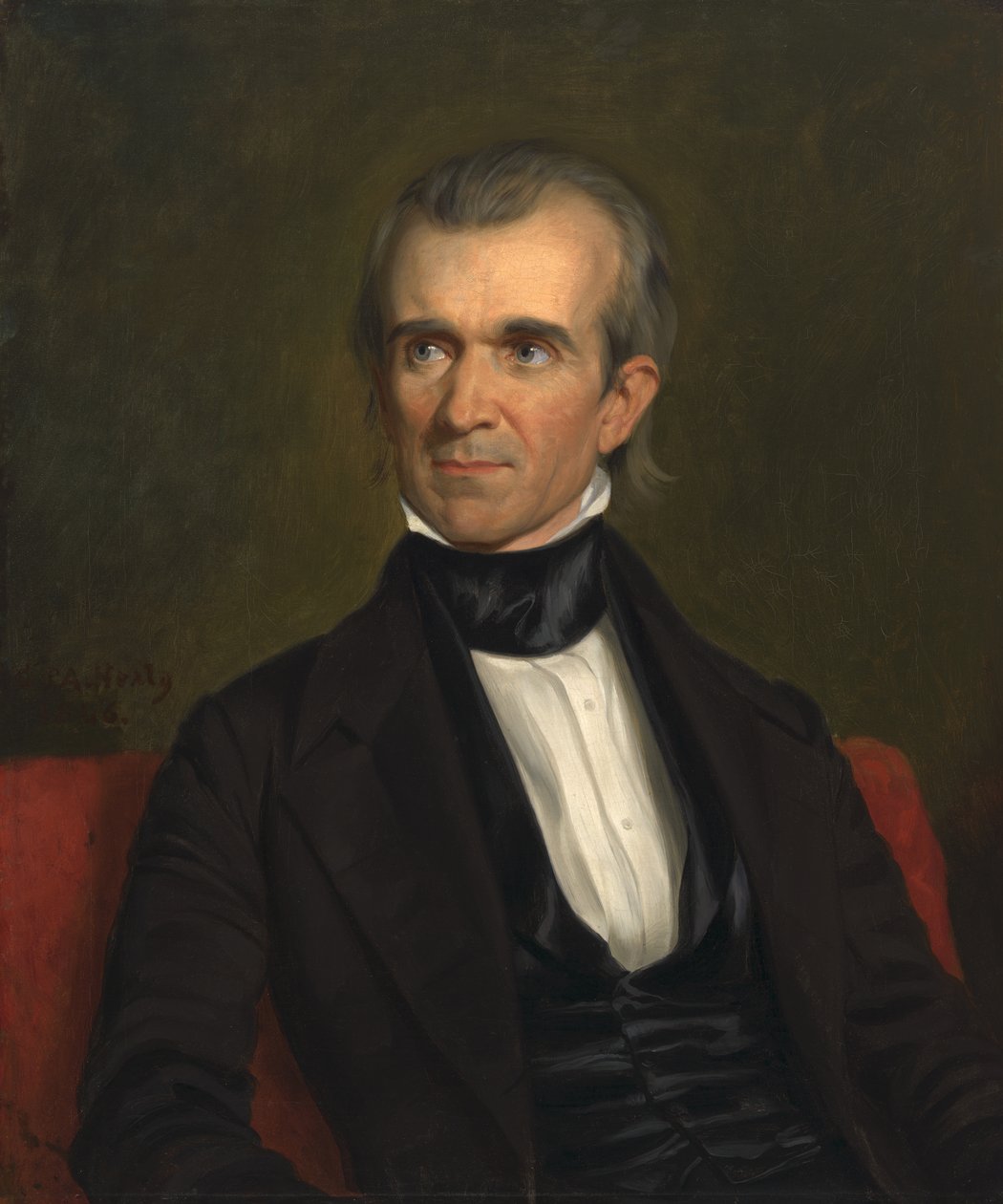 James Knox Polk da George Peter Alexander Healy