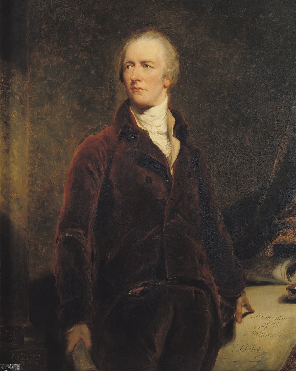 William Pitt il Giovane (1759-1806) da George Peter Alexander Healy