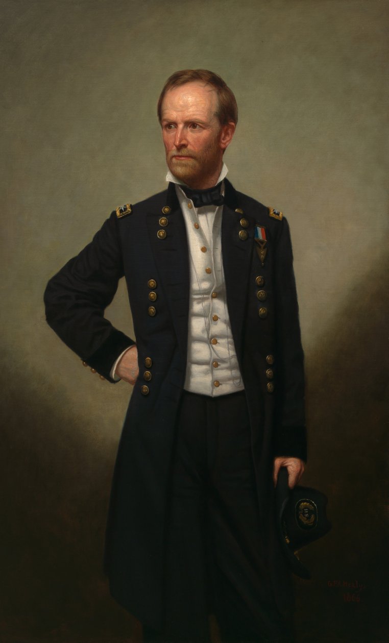 William T. Sherman da George Peter Alexander Healy