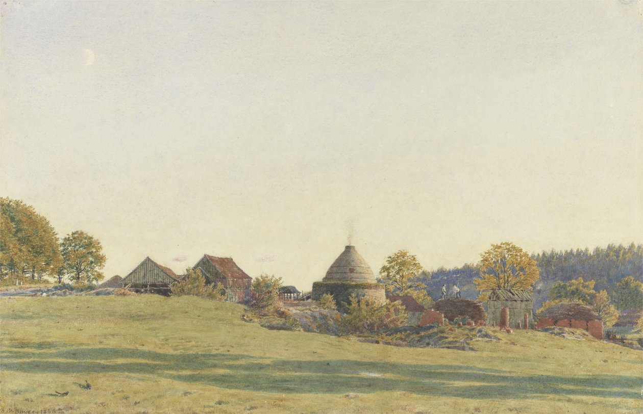 Campo di mattoni a Pitland Street, Surrey da George Price Boyce