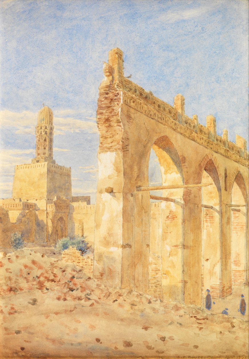 Rovine della Gama al-Hakim, Il Cairo da George Price Boyce
