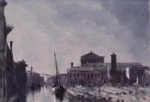 La Sacca Della Misericordia, Venezia da George Price Boyce