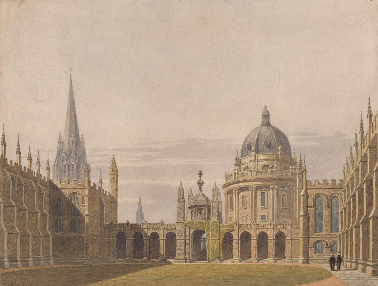 Il quadrilatero, All Soul's, Oxford | George Pyne
