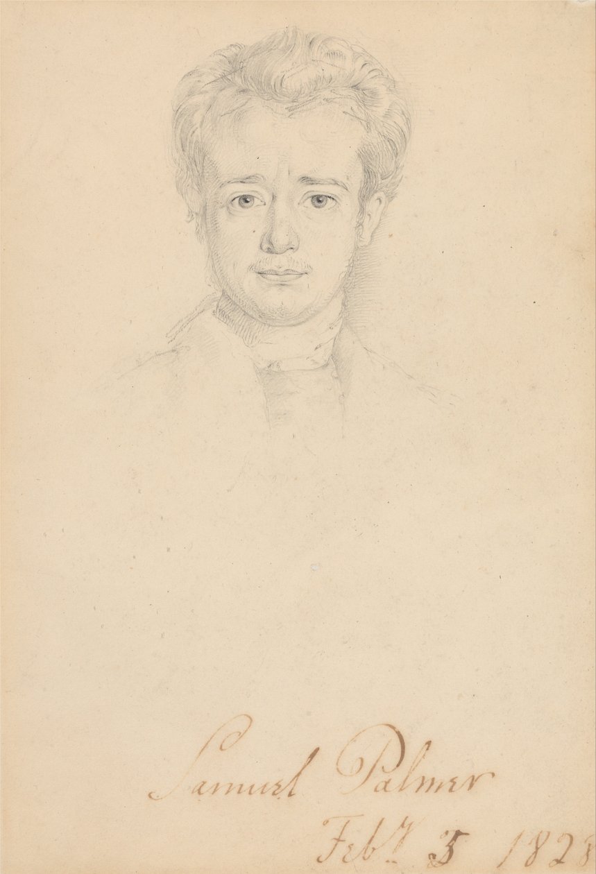 Ritratto di Samuel Palmer, 5 febbraio 1828 da George Richmond