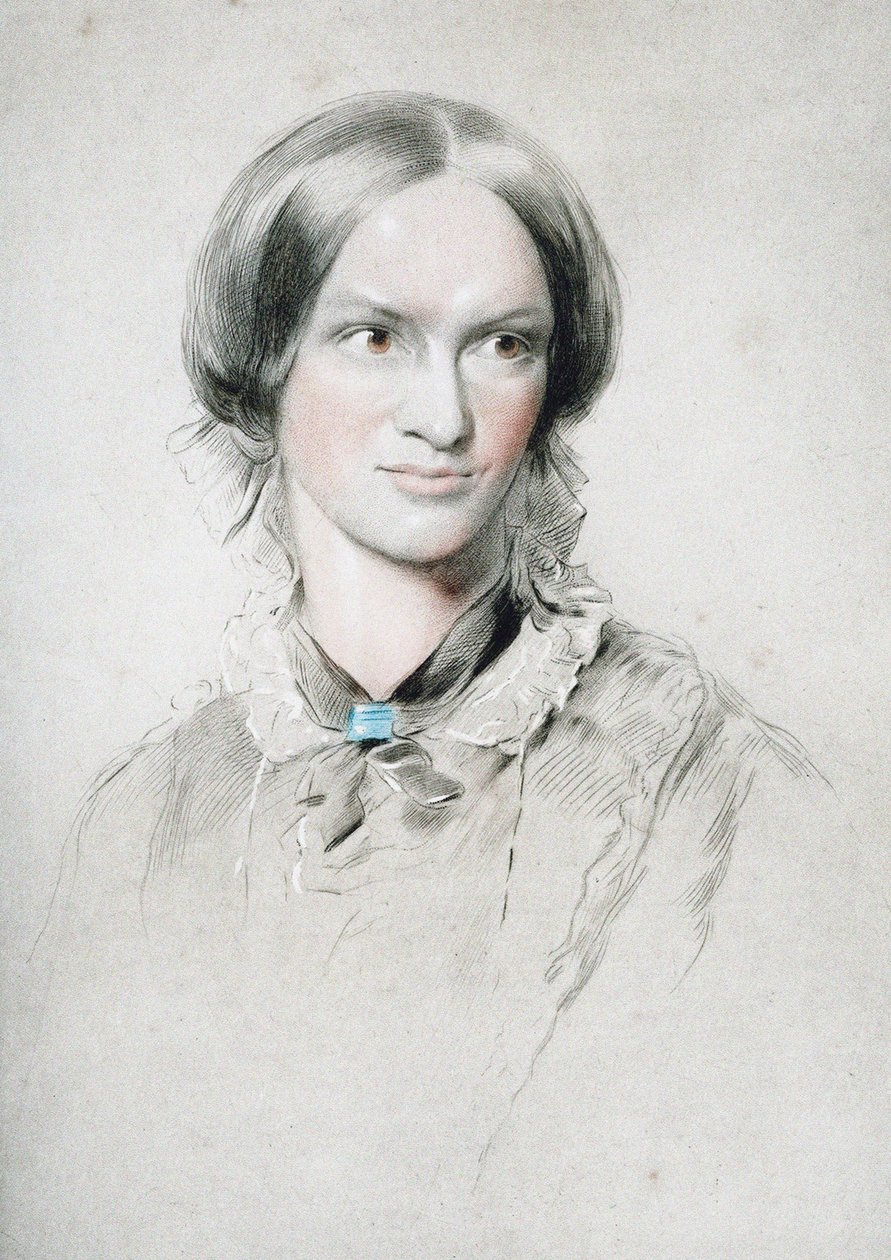Ritratto della scrittrice Charlotte Brontë 1816-1855, c. 1850 da George Richmond