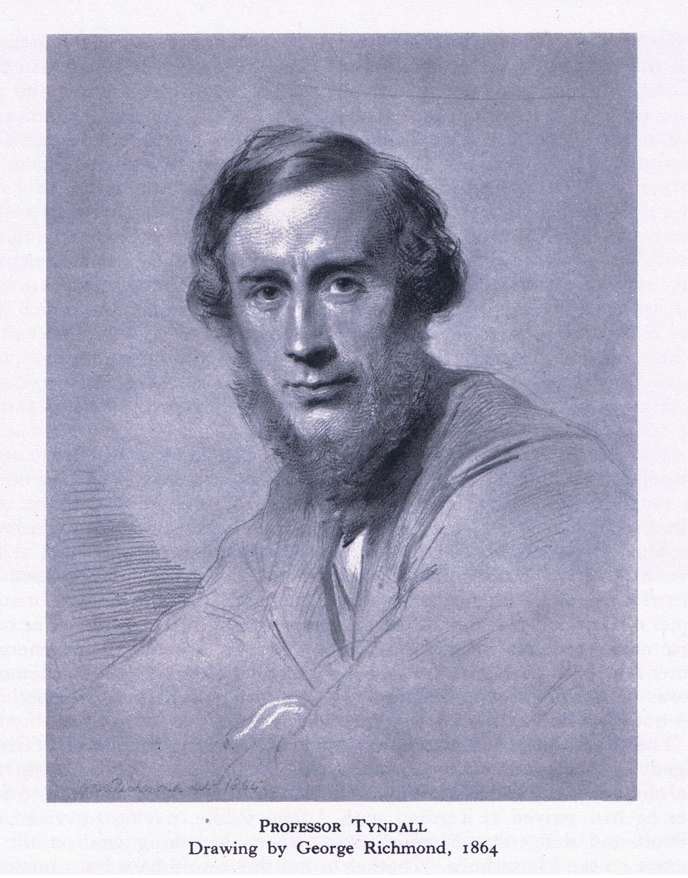 Professor Tyndall, da British Adventure pubblicato da Collins, 1947 da George Richmond