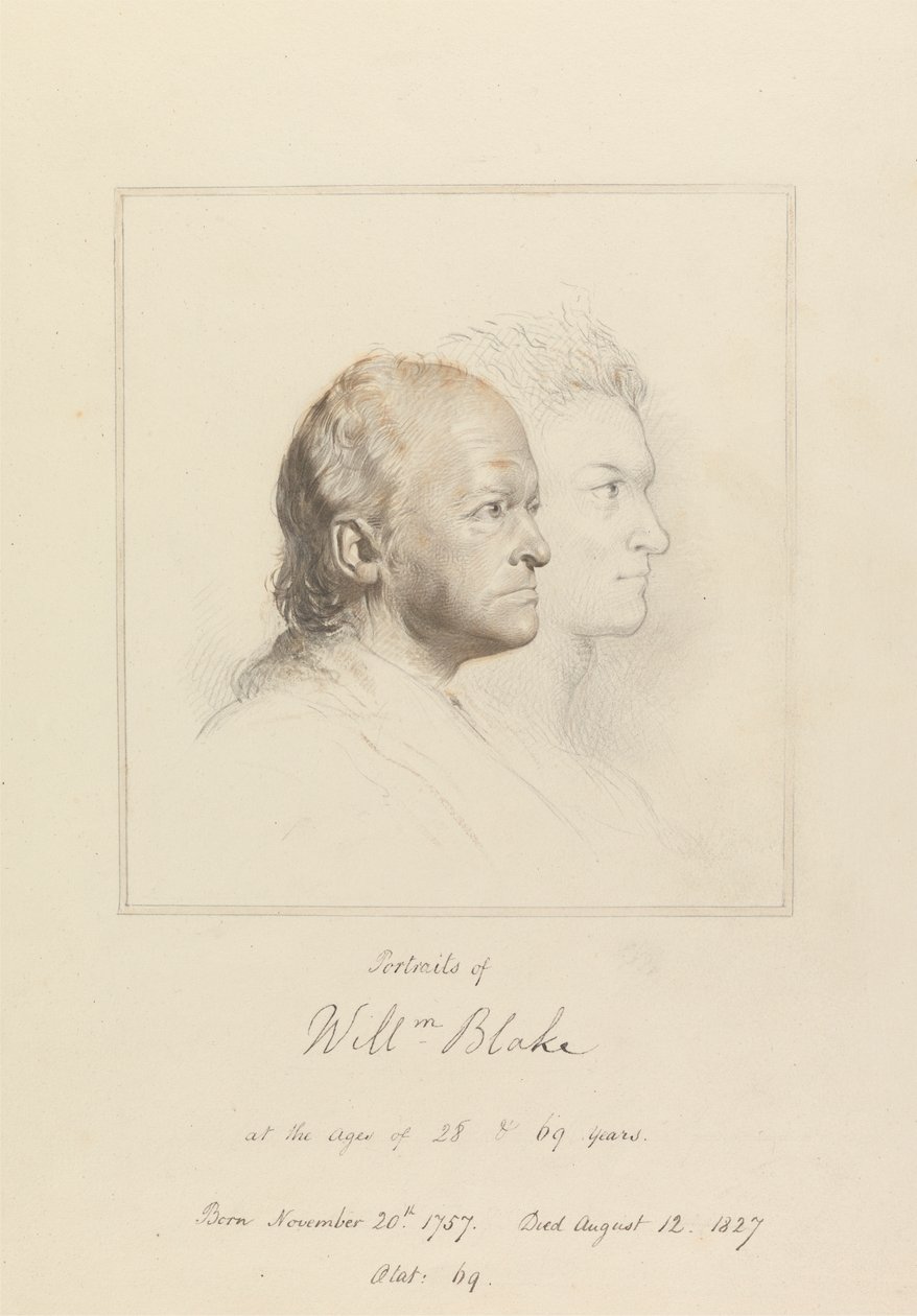 William Blake in Gioventù e Vecchiaia da George Richmond