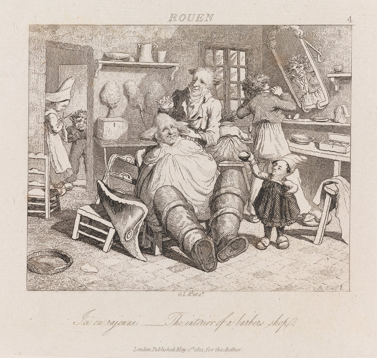 Barbiere, Rouen da George Robert Lewis