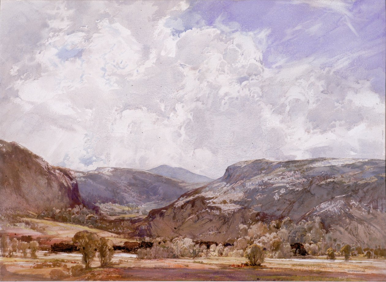 Valle di Conwy - Mezzogiorno da George Robert Rushton