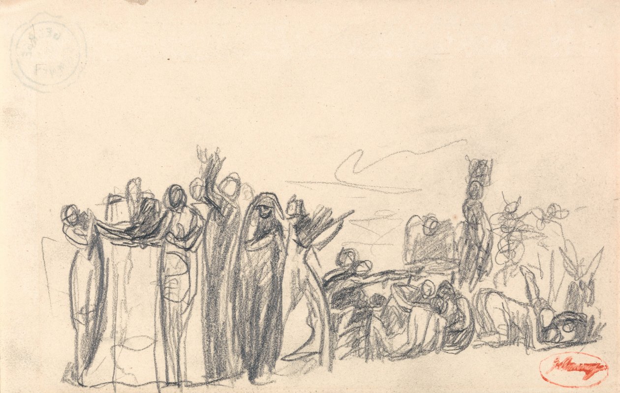 Studio sulla composizione figurativa da George Romney
