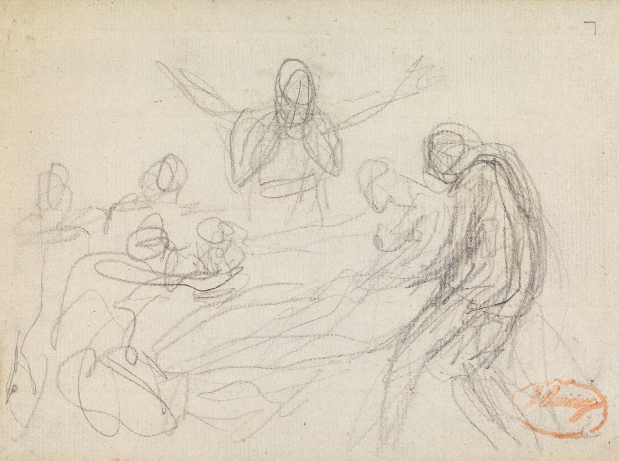 Studio di composizione figurativa n. 11 da George Romney