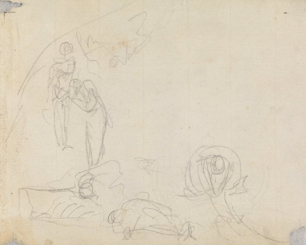 Figura Studio di composizione 16 da George Romney
