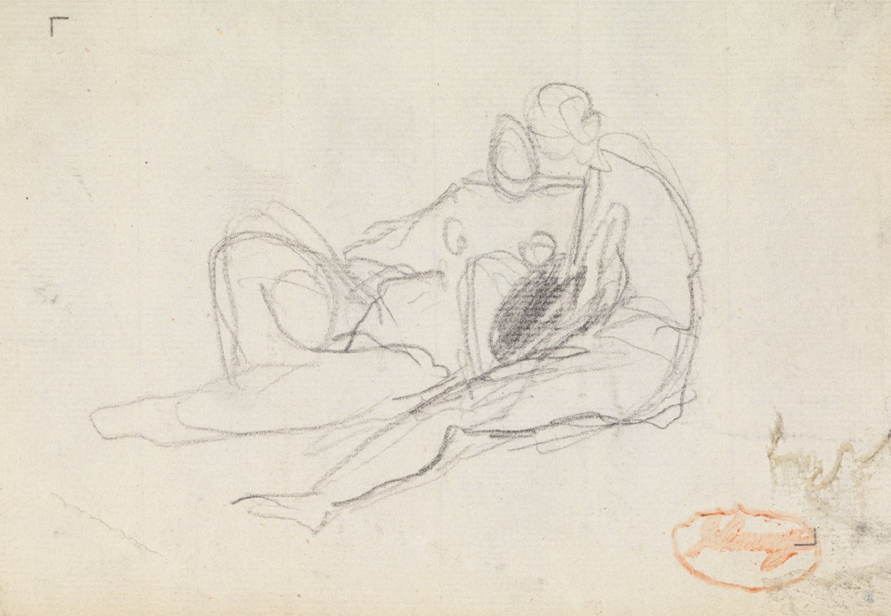 Studio sulla composizione figurativa 17 da George Romney