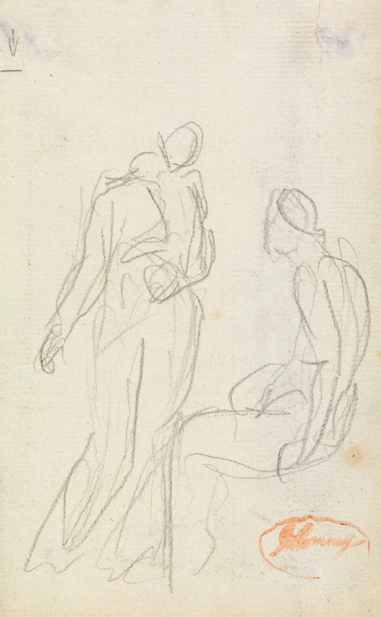 Studio sulla composizione figurativa 2 da George Romney