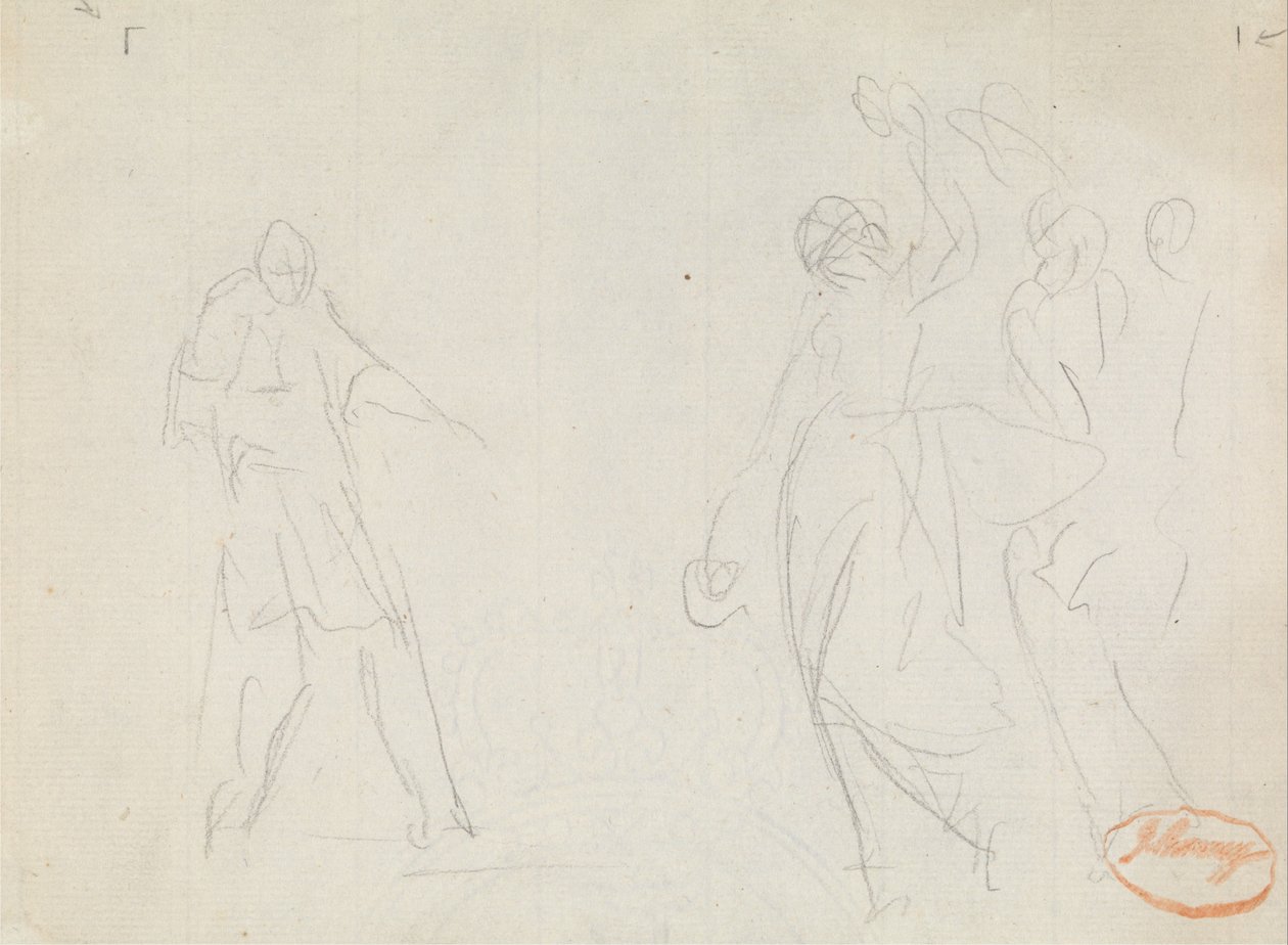 Figura Studio di composizione 39 da George Romney