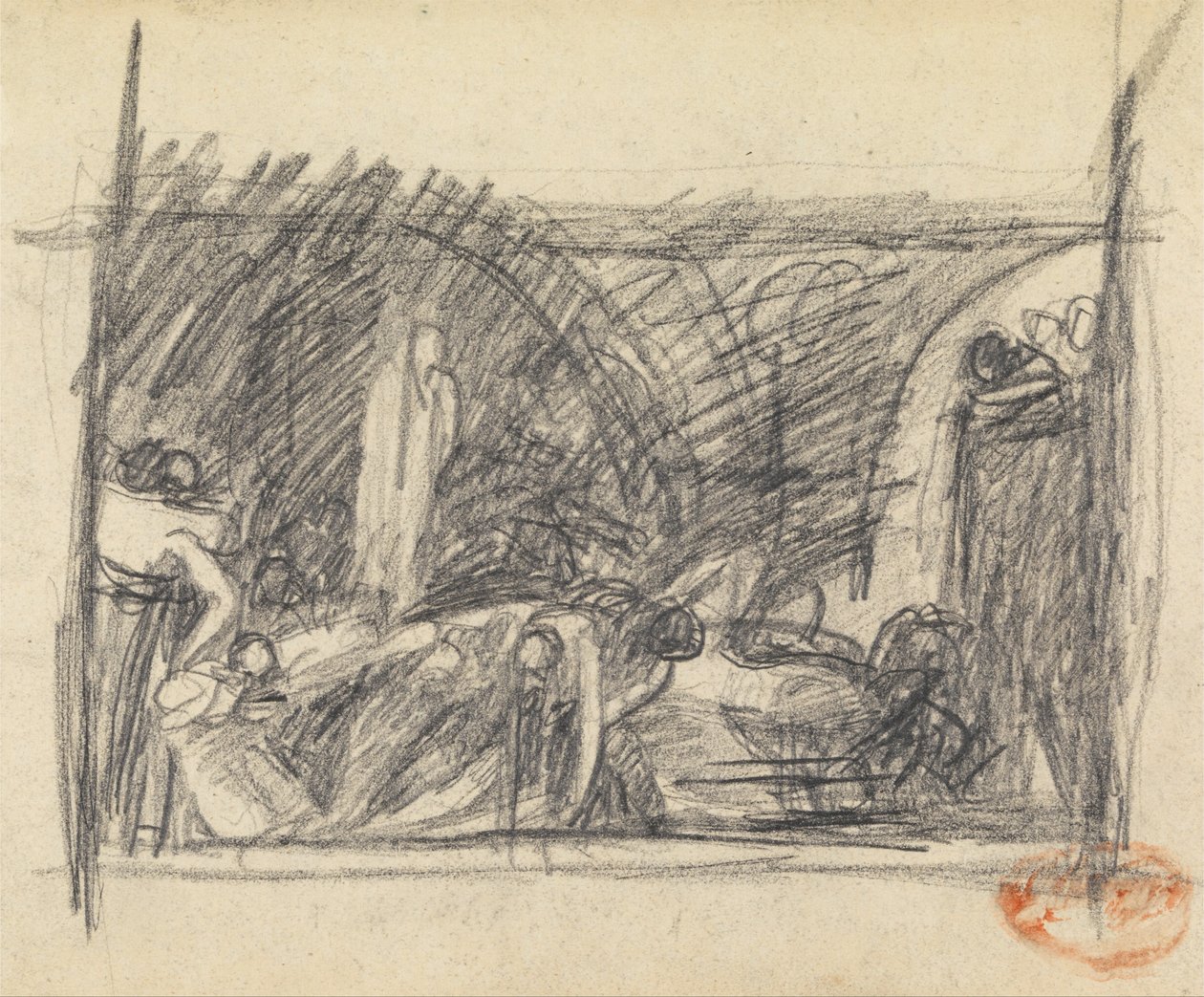 Figura Composizione Studio 3 da George Romney