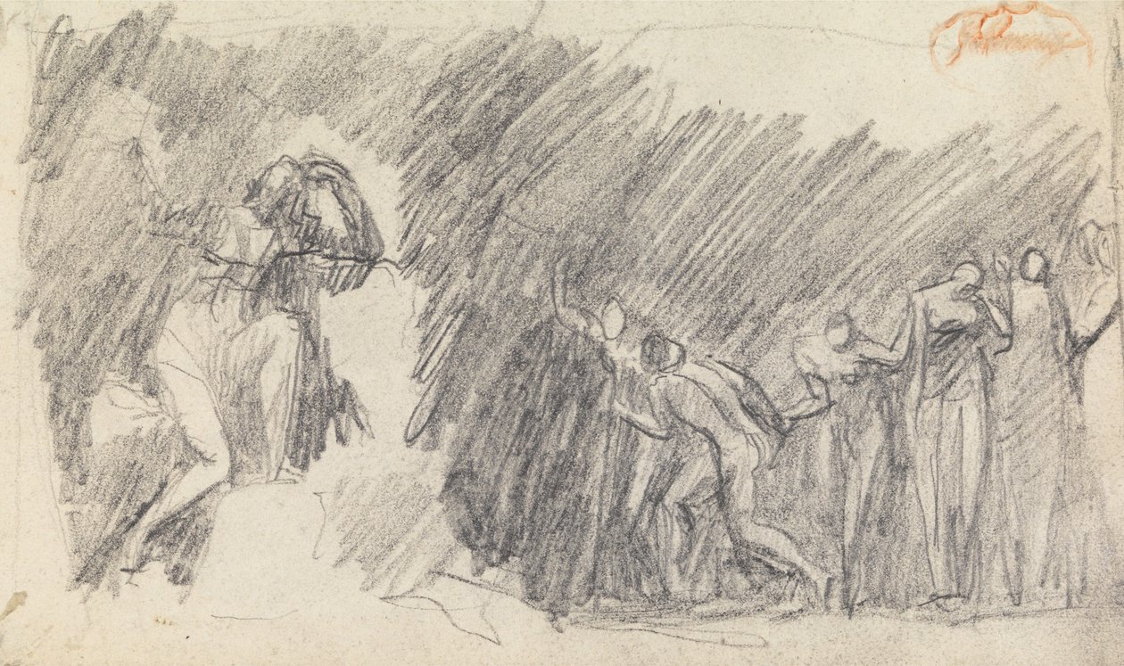 Studio di composizione figurativa n. 5 da George Romney
