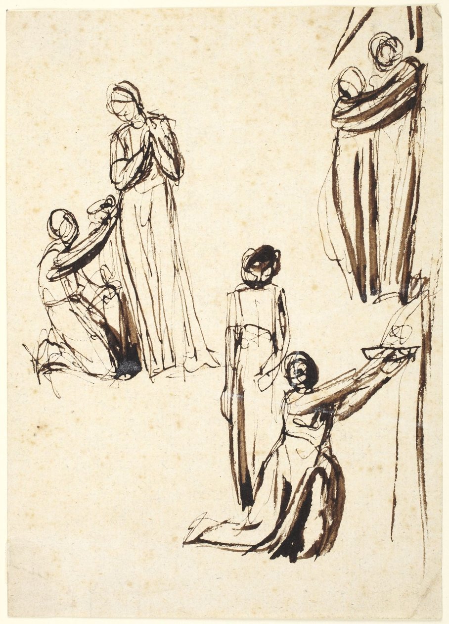 Studi di figure da George Romney