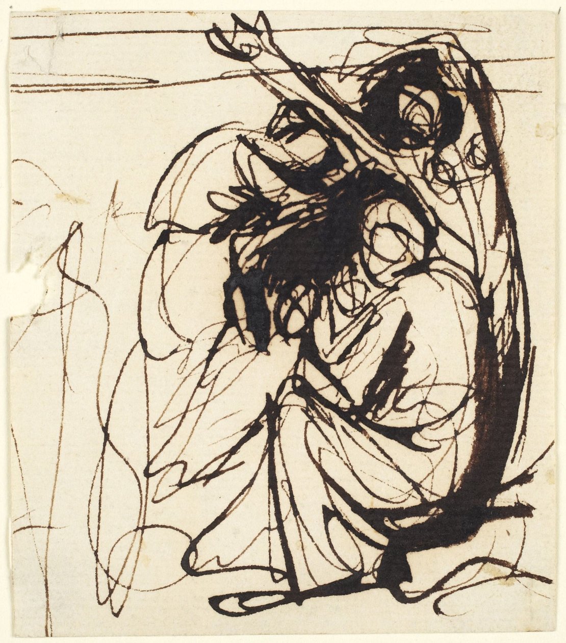 Gruppo di figure sofferenti da George Romney