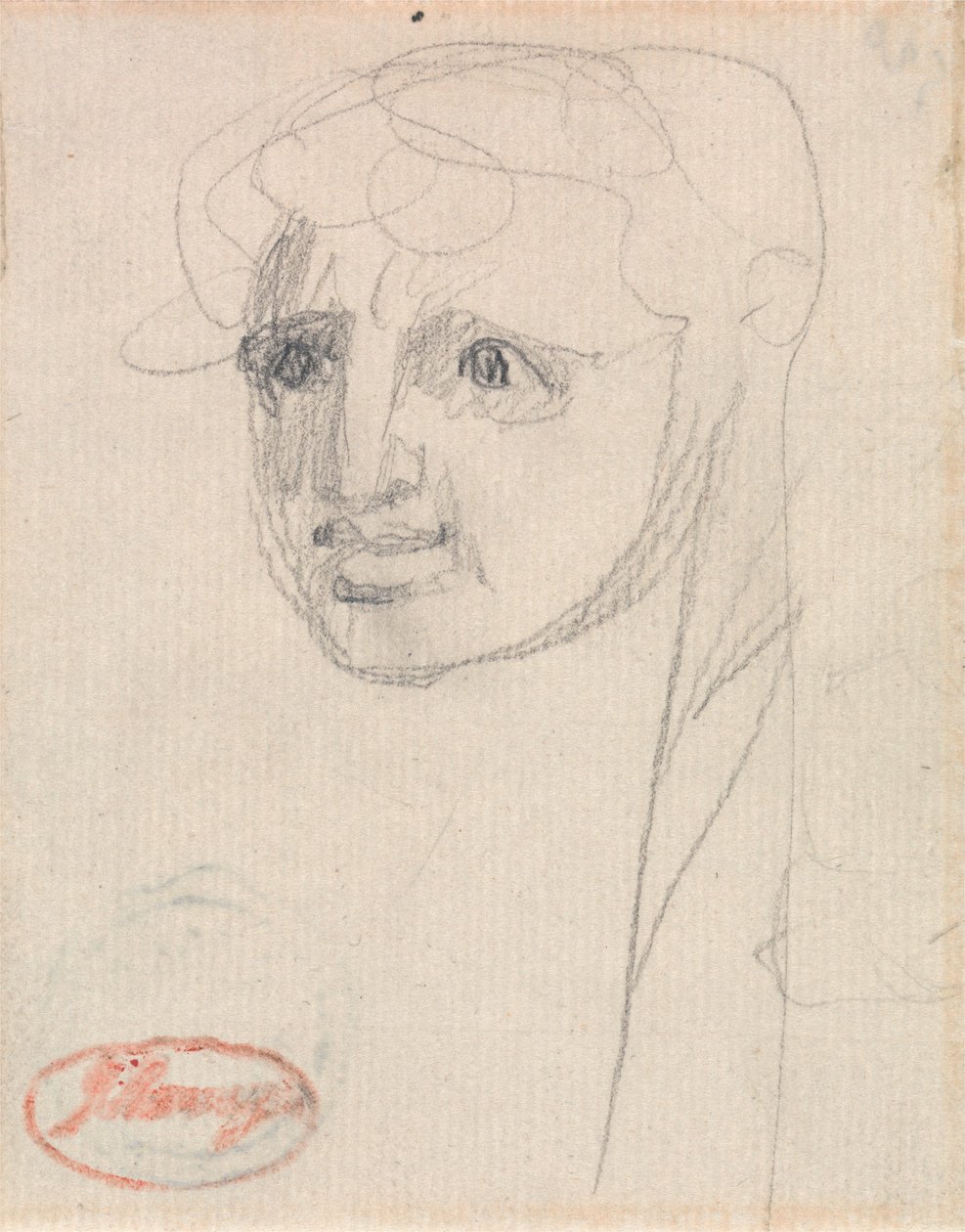 Testa di una ragazza da George Romney