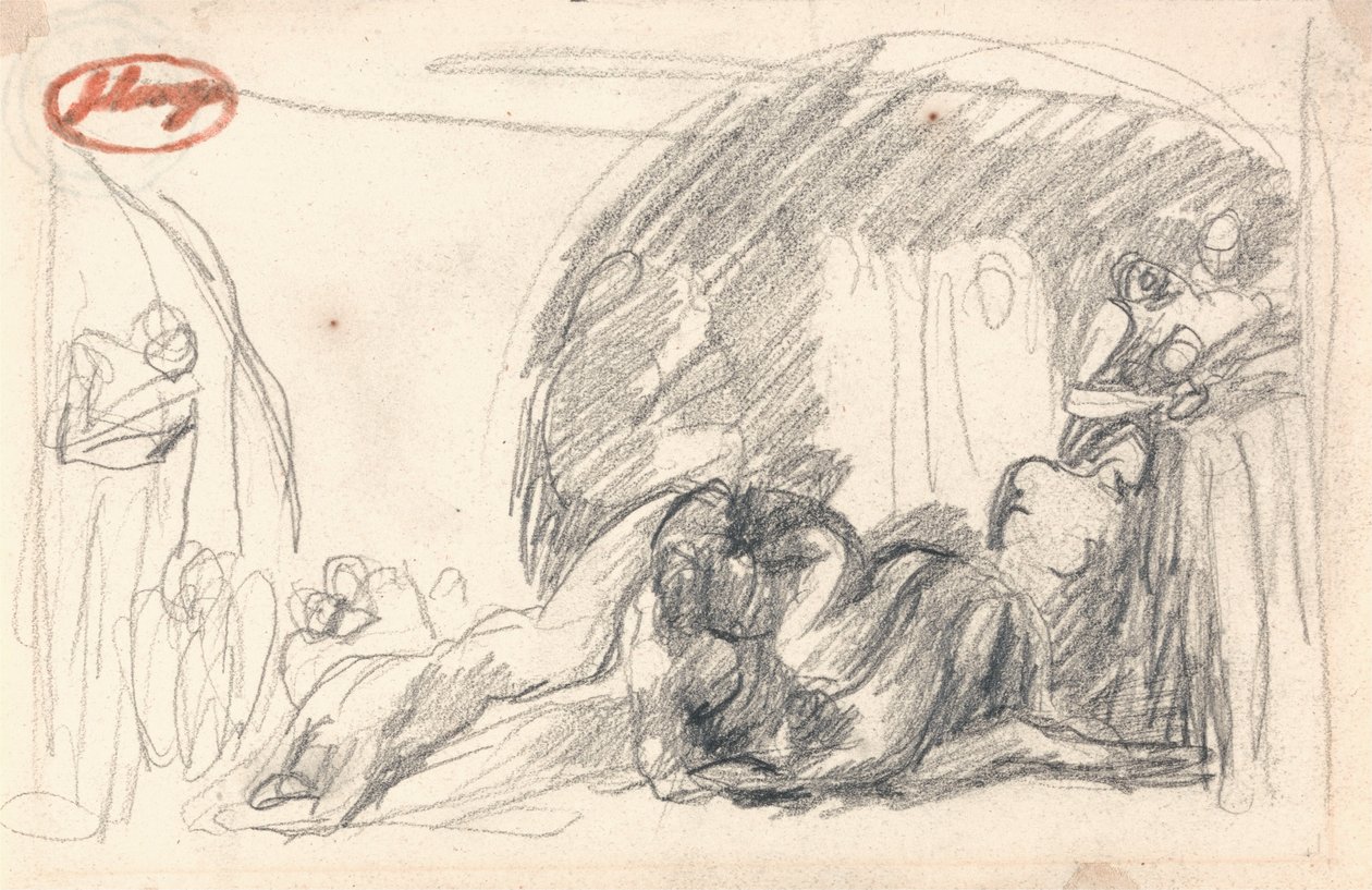 Howard in visita a un carcere da George Romney