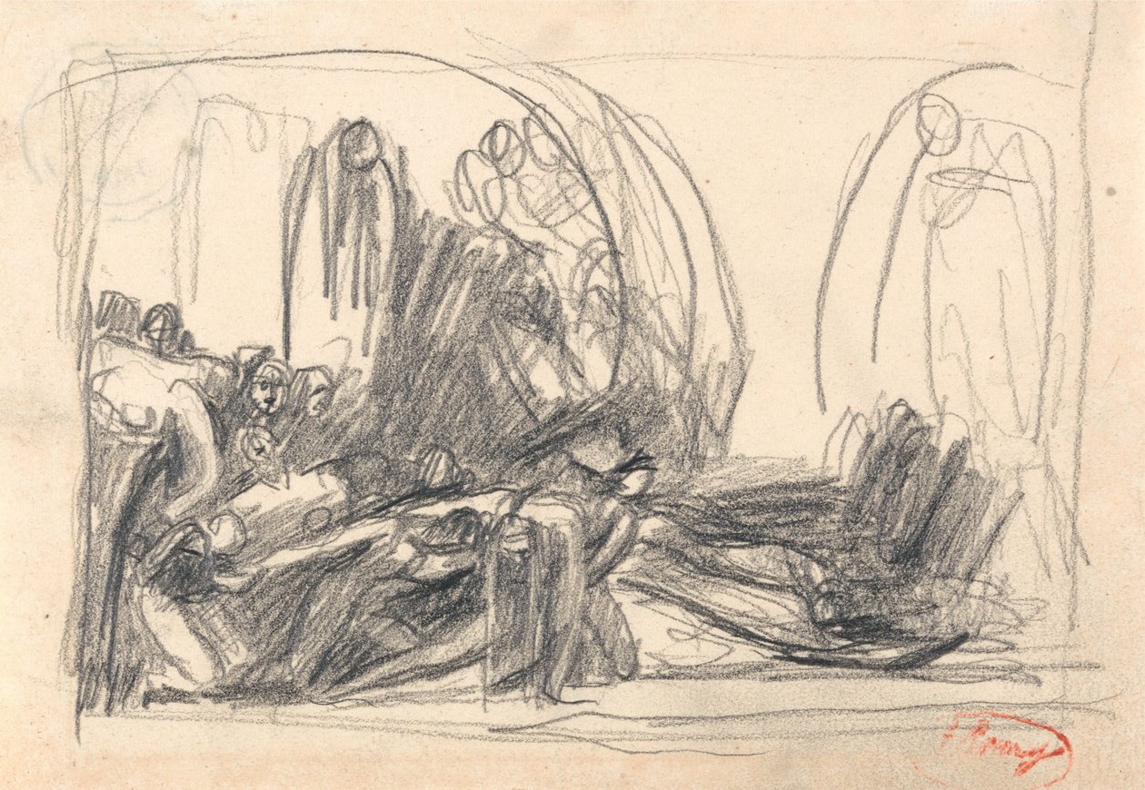Howard in visita in un carcere da George Romney
