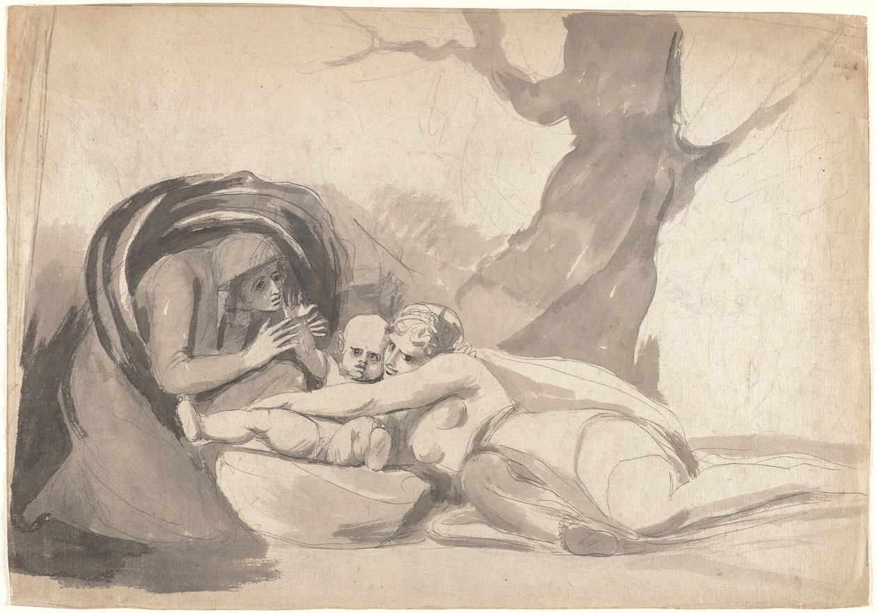 Shakespeare bambino, cresciuto tra tragedia e commedia da George Romney