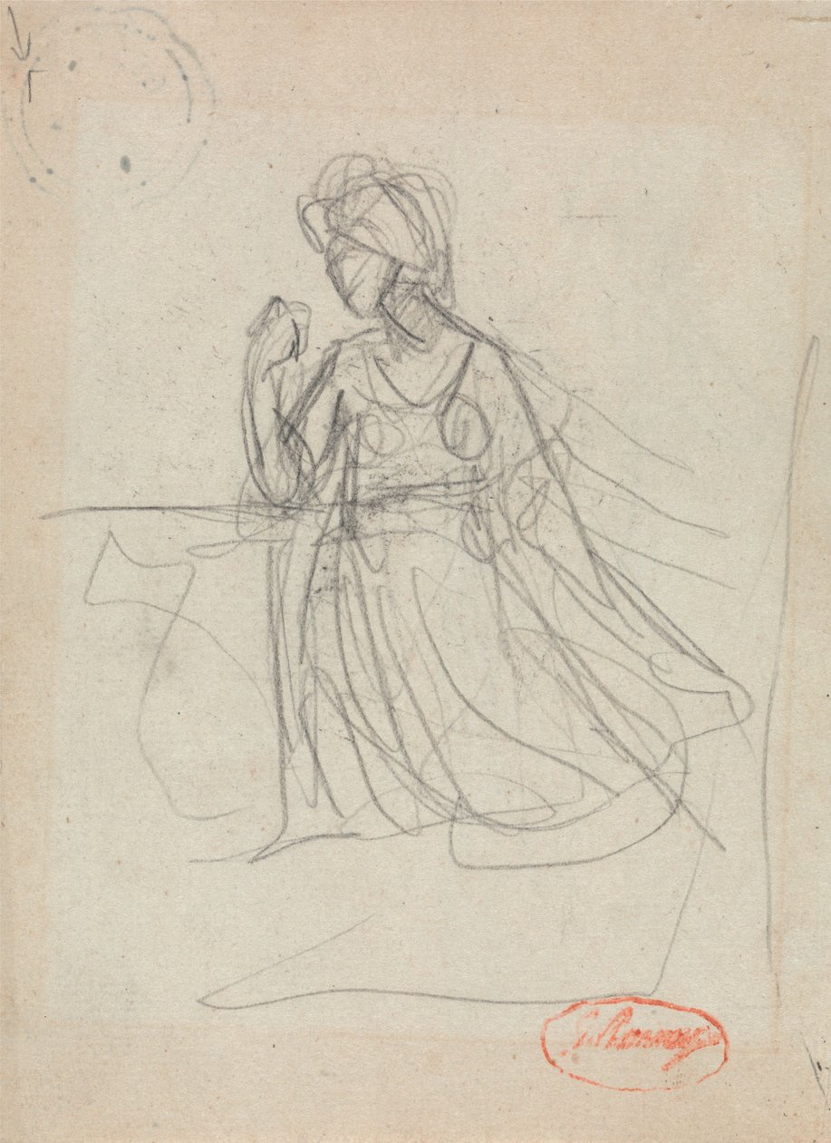 Donna inginocchiata da George Romney
