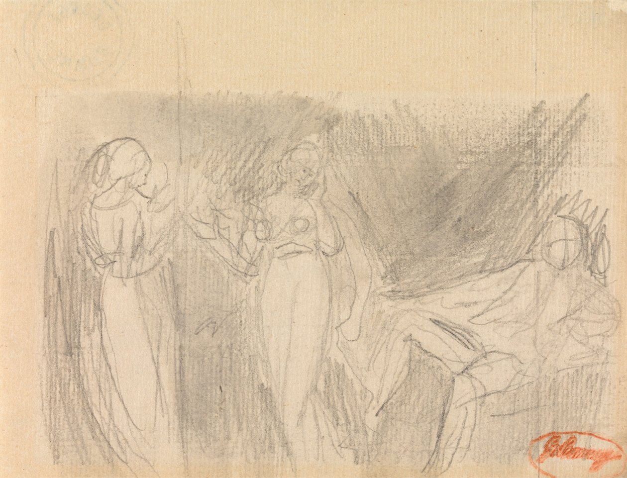 Signore in attesa da George Romney