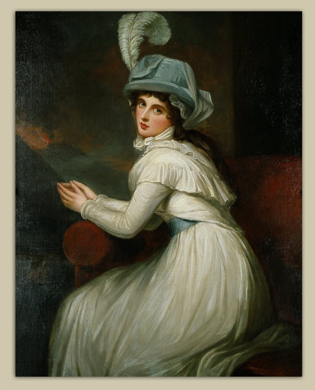 Lady Hamilton da George Romney