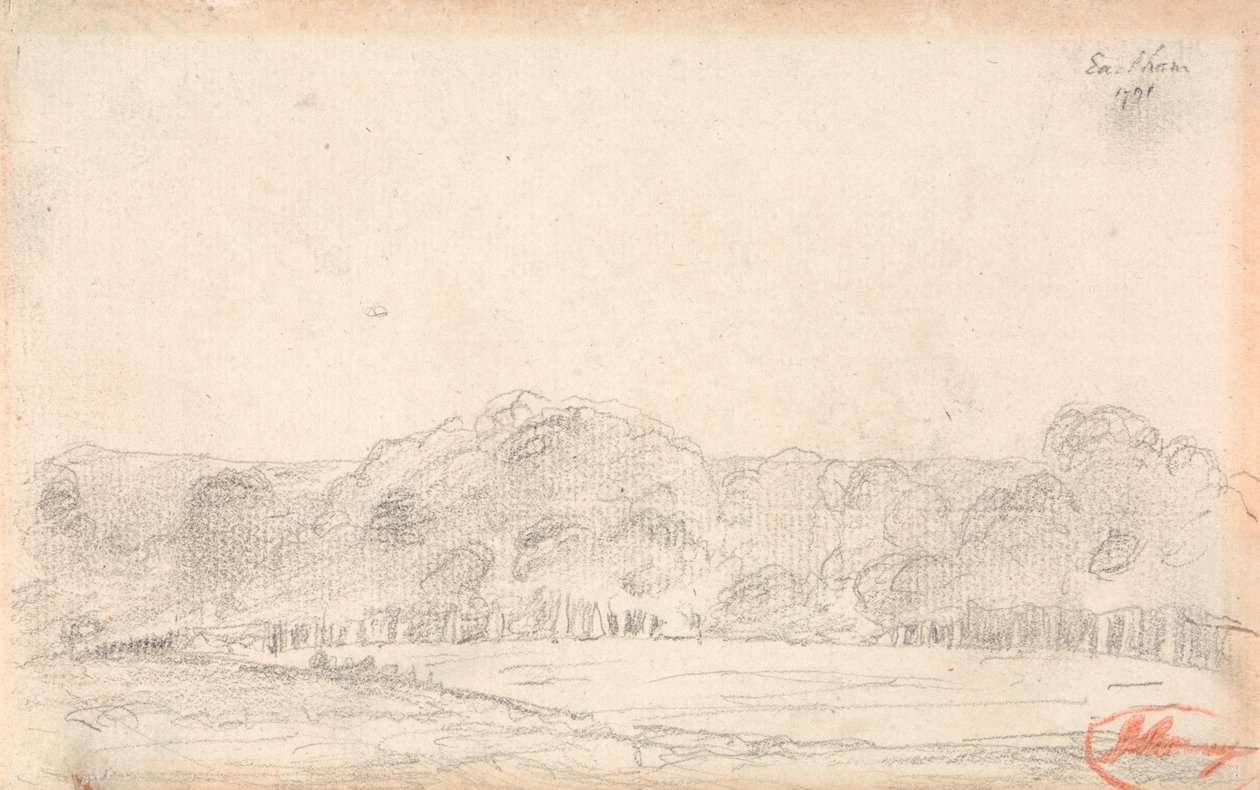 Paesaggio, forse di Eartham da George Romney